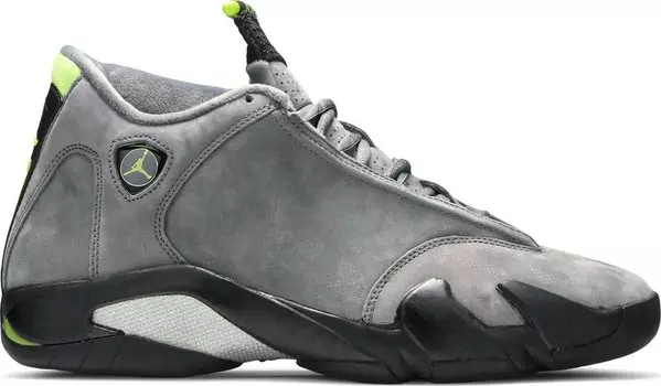 Кроссовки Air Jordan 14 Retro Chartreuse, серый