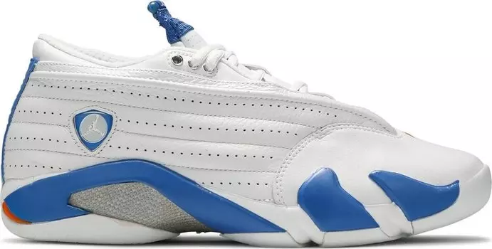 Кроссовки Air Jordan 14 Retro Low Pacific Blue, белый