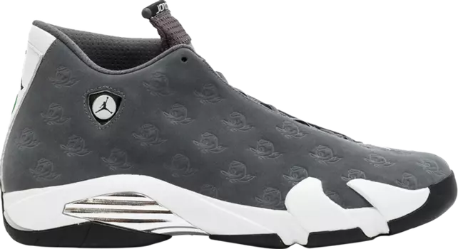 Кроссовки Air Jordan 14 Retro Oregon Ducks - Football PE, серый