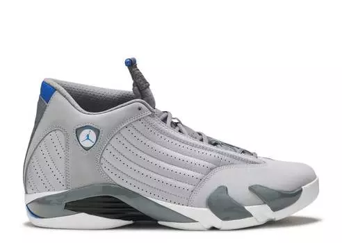 Кроссовки AIR JORDAN 14 RETRO 'WOLF GREY', серый