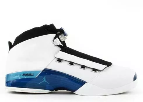 Кроссовки AIR JORDAN 17 OG 'COLLEGE BLUE', белый