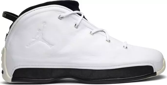 Кроссовки Air Jordan 18.5 OG White Black Chrome, белый