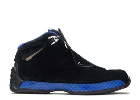 Кроссовки AIR JORDAN 18 OG 'BLACK SPORT ROYAL' 2003, черный