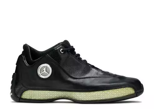 Кроссовки AIR JORDAN 18 OG LOW 'BLACK CHROME', черный