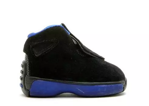 Кроссовки AIR JORDAN 18 OG TD 'BLACK SPORT ROYAL' 2003, черный