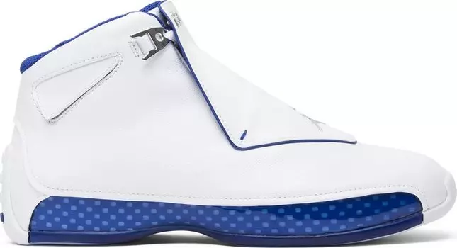 Кроссовки Air Jordan 18 Retro White Sport Royal 2018, белый