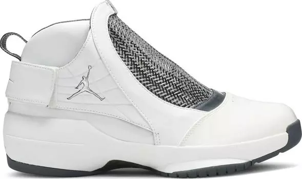Кроссовки Air Jordan 19 OG Flint 2004, белый