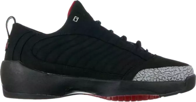 Кроссовки Air Jordan 19 OG Low Black Cement, черный