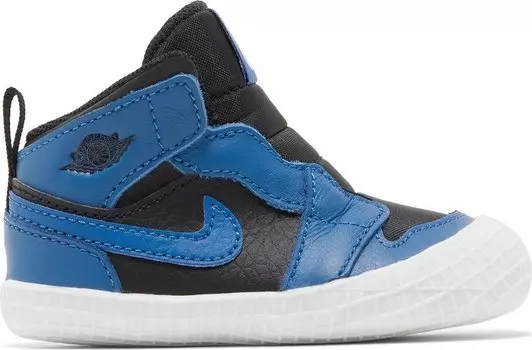 Кроссовки Air Jordan 1 Crib Bootie Dark Marina Blue, синий