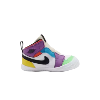 Кроссовки Air Jordan 1 Crib Bootie, разноцветный