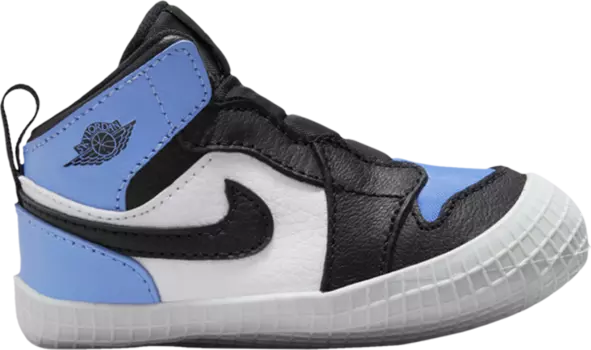 Кроссовки Air Jordan 1 Crib Bootie 'UNC Toe', синий