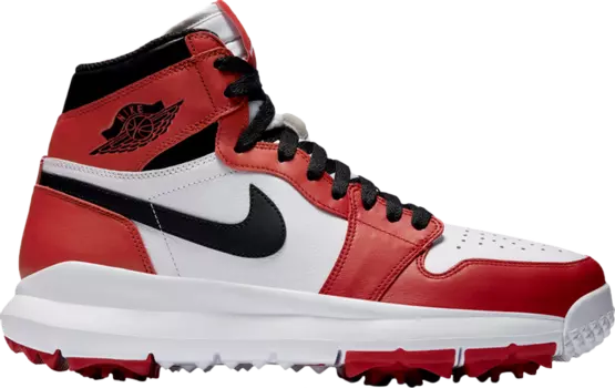 Кроссовки Air Jordan 1 Golf Chicago, белый