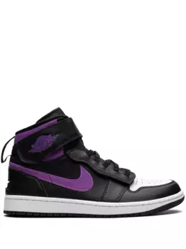Кроссовки Air Jordan 1 Hi Flyease 'Wild Berry', черный