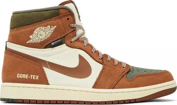 Кроссовки Air Jordan 1 High Element GORE-TEX 'Legend Coffee', коричневый