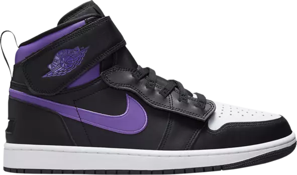 Кроссовки Air Jordan 1 High FlyEase Wild Berry, черный