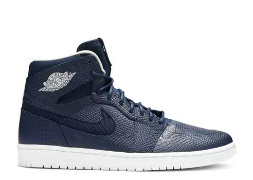 Кроссовки AIR JORDAN 1 HIGH NOUVEAU 'NAVY SNAKE', нави