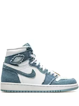 Кроссовки Air Jordan 1 High OG Denim, синий