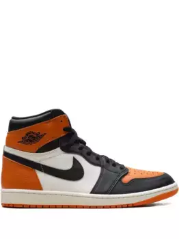 Кроссовки Air Jordan 1 High OG из кожи, красный