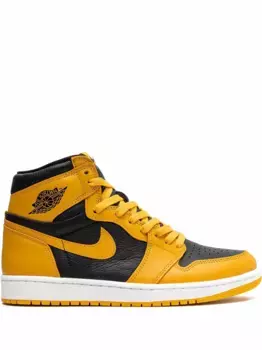 Кроссовки Air Jordan 1 High OG Pollen, желтый