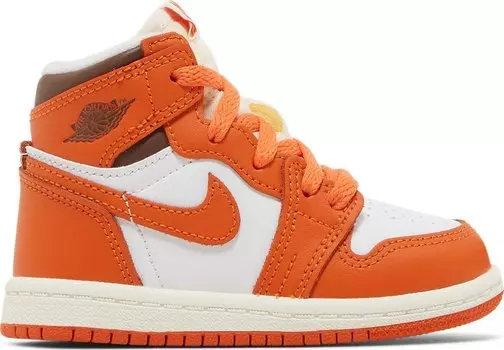 Кроссовки Air Jordan 1 High OG TD Starfish, оранжевый