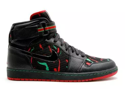 Кроссовки AIR JORDAN 1 HIGH STRAP 'A TRIBE CALLED QUEST', черный