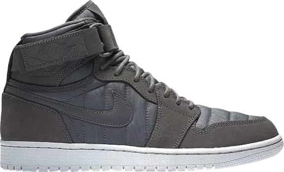 Кроссовки Air Jordan 1 High Strap Dark Grey, серый