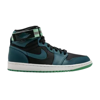 Кроссовки Air Jordan 1 High Strap 'Green Spark', черный
