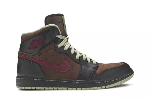 Кроссовки Air Jordan 1 High 'Velvet Brown', коричневый