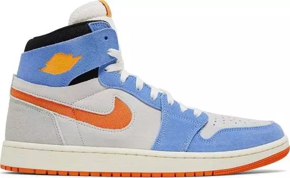 Кроссовки Air Jordan 1 High Zoom Comfort 2 'Royal Pulse Alpha Orange', синий