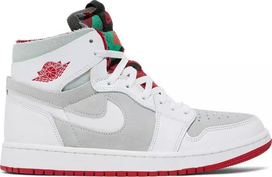 Кроссовки Air Jordan 1 High Zoom Comfort Hare, белый