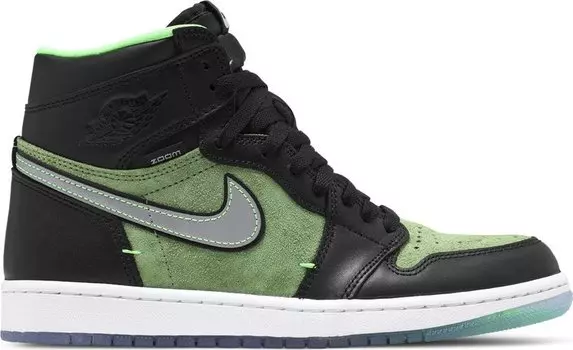 Кроссовки Air Jordan 1 High Zoom Zen Green, зеленый