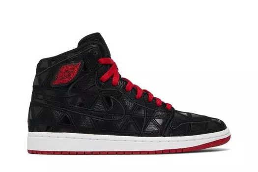 Кроссовки Air Jordan 1 J2K High 'Black Varsity Red', черный