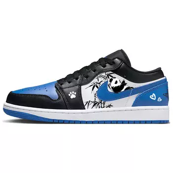 Кроссовки Air Jordan 1 Kids' Basketball Shoes Grade School, синий
