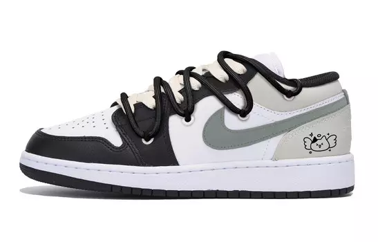 Кроссовки Air Jordan 1 Kids' Basketball Shoes Grade School, черный