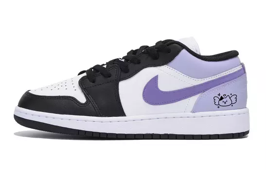 Кроссовки Air Jordan 1 Kids' Basketball Shoes Grade School, черный