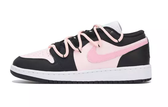 Кроссовки Air Jordan 1 Kids' Basketball Shoes Grade School, розовый