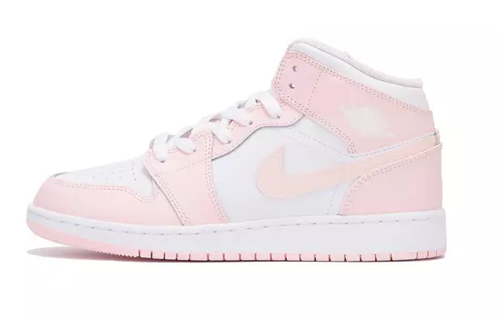 Кроссовки Air Jordan 1 Kids' Basketball Shoes Grade School, розовый