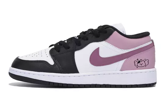 Кроссовки Air Jordan 1 Kids' Basketball Shoes Grade School, черный