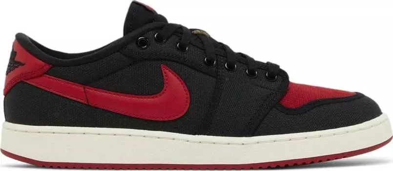 Кроссовки Air Jordan 1 KO Low 'Bred', красный