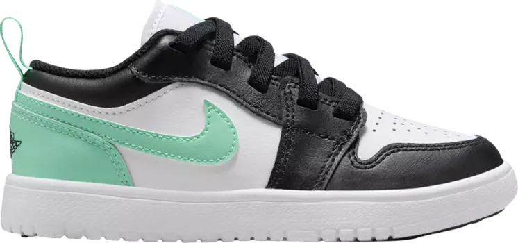 Кроссовки Air Jordan 1 Low ALT PS 'Green Glow', зеленый