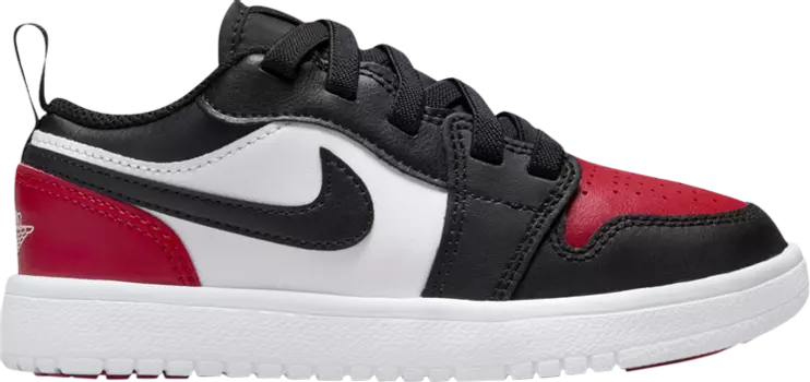 Кроссовки Air Jordan 1 Low ALT PS 'Bred Toe 2.0', красный
