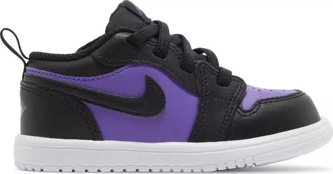 Кроссовки Air Jordan 1 Low ALT TD 'Purple Venom', фиолетовый