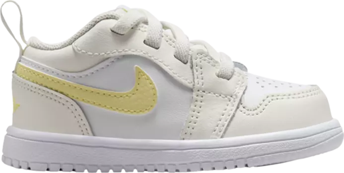 Кроссовки Air Jordan 1 Low ALT TD 'Sail Light Laser Orange', кремовый