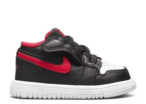 Кроссовки AIR JORDAN 1 LOW ALT TD 'WHITE TOE', черный