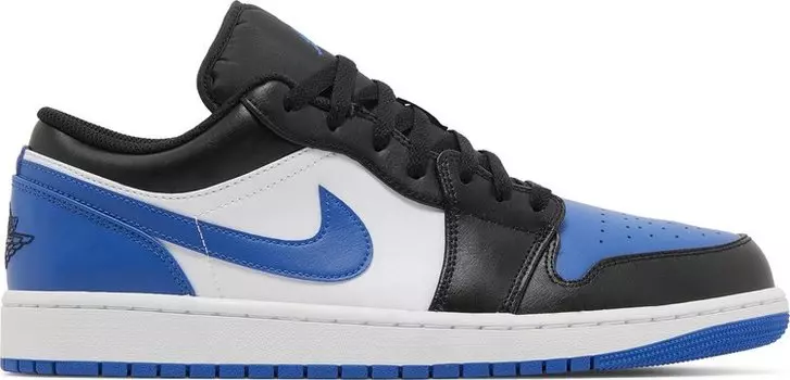 Кроссовки Air Jordan 1 Low 'Alternate Royal Toe', белый