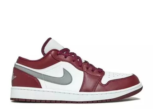 Кроссовки AIR JORDAN 1 LOW 'CHERRYWOOD RED', красный