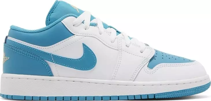 Кроссовки Air Jordan 1 Low GS 'Aquatone', белый