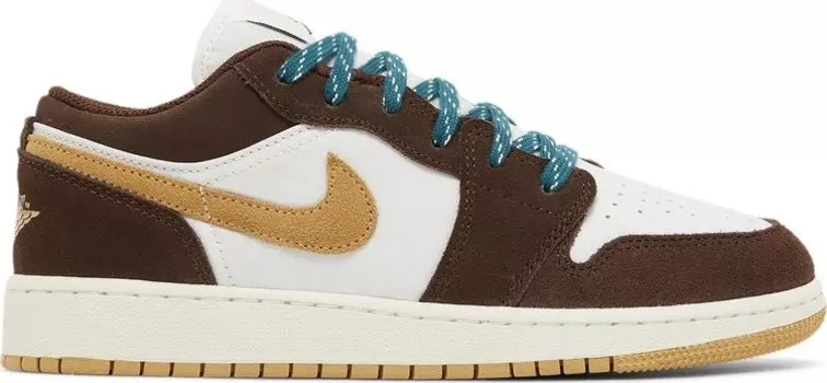 Кроссовки Air Jordan 1 Low GS 'Cacao Wow', коричневый