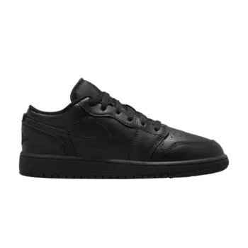 Кроссовки Air Jordan 1 Low GS, черный