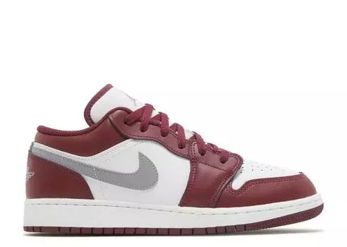 Кроссовки AIR JORDAN 1 LOW GS 'CHERRYWOOD RED', красный